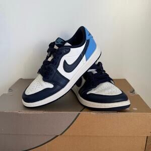 Nike Air Jordan 1 Retro Low “Obsidian UNC” Preschool Kids Sneakers - SZ 13 C